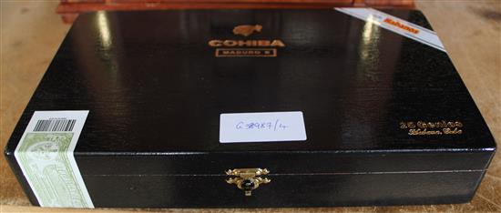 25 Cohiba Meduro single cigars